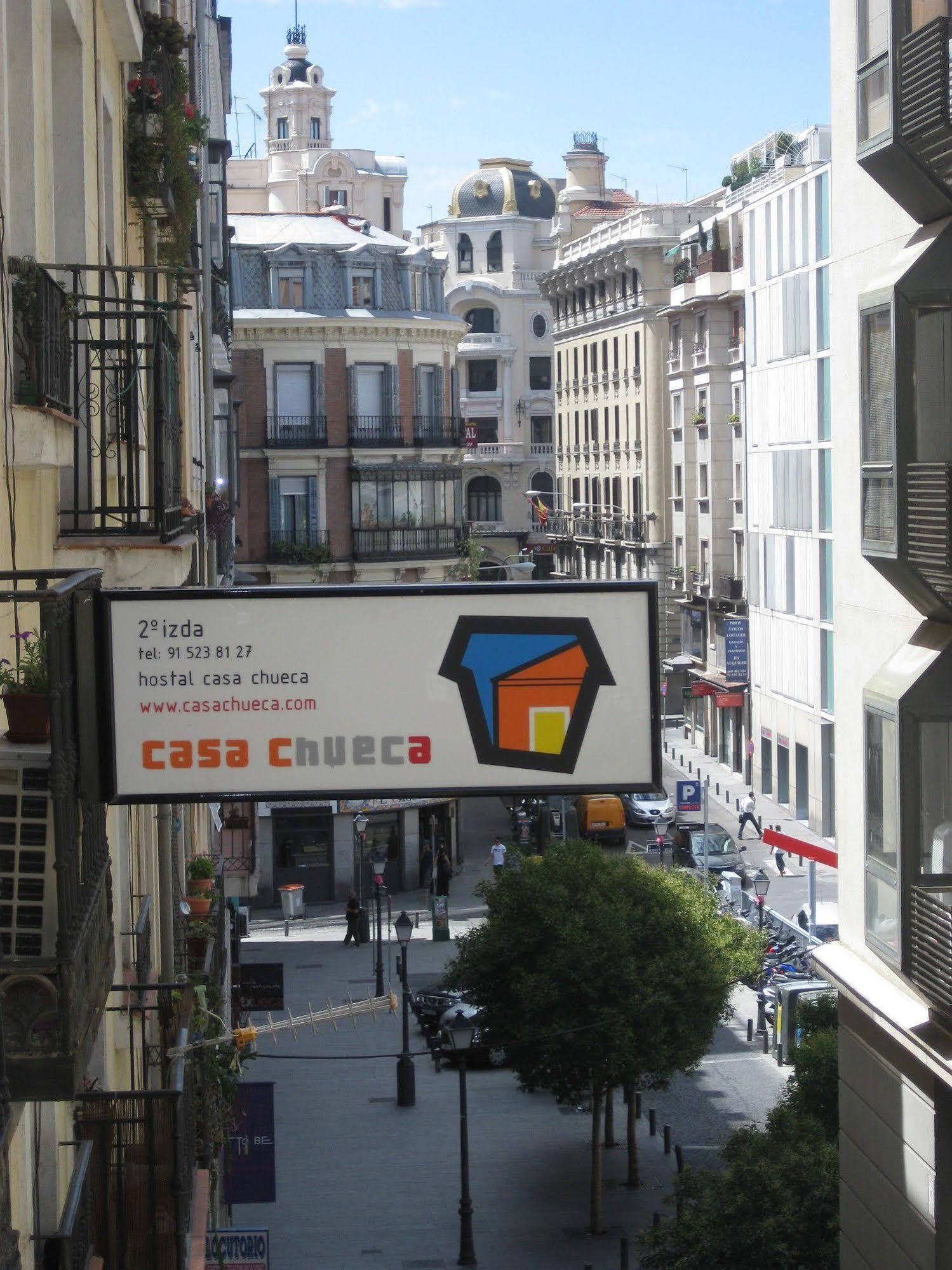 Hostal Casa Chueca Madrid Eksteriør billede